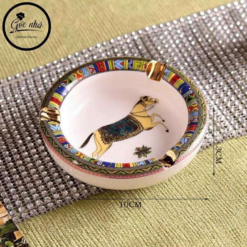 Gạt tàn sứ Hermes