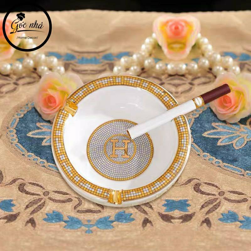 Gạt tàn sứ Hermes