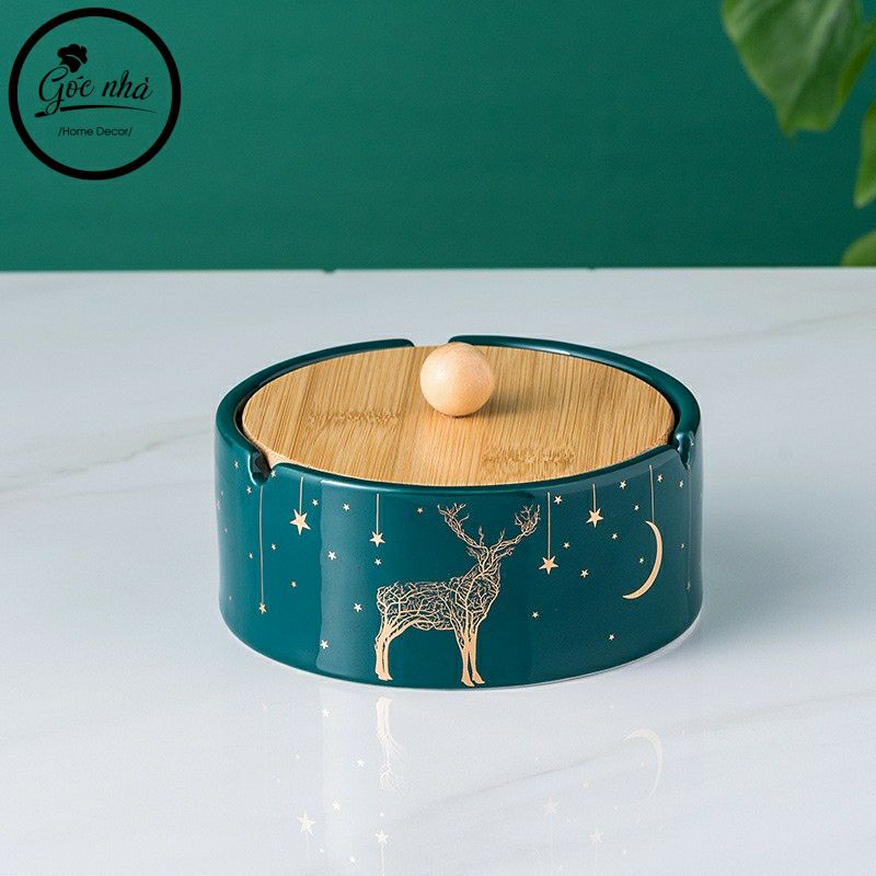 Gạt tàn tròn có nắp