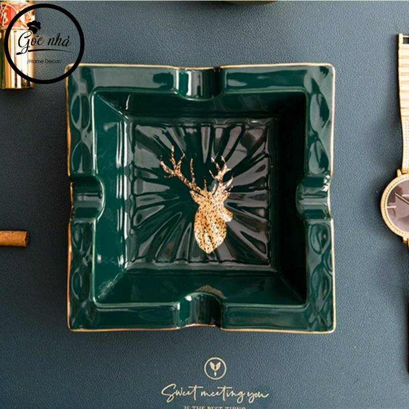 Gạt tàn huơu vuông