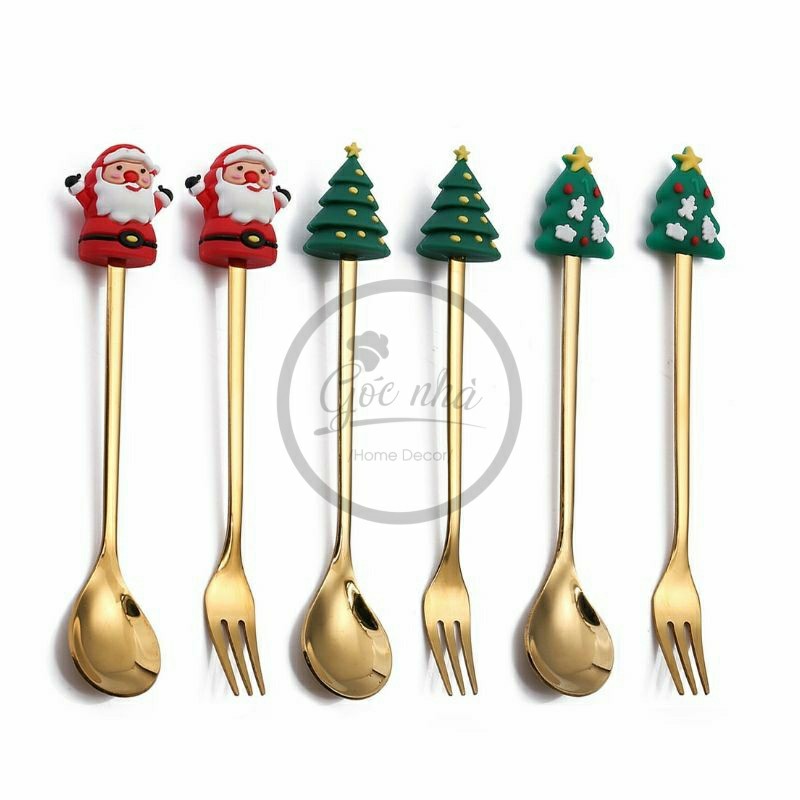 Set muỗng/nĩa quà tặng Xmas