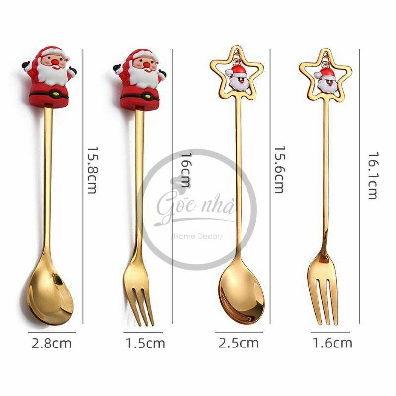 Set muỗng/nĩa quà tặng Xmas