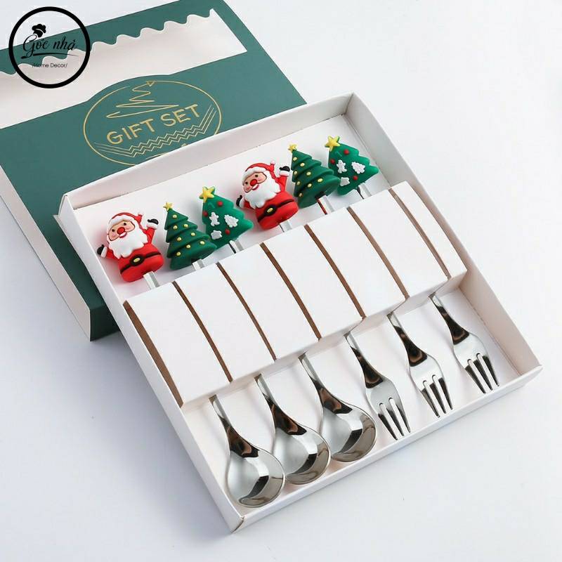 Set muỗng/nĩa quà tặng Xmas