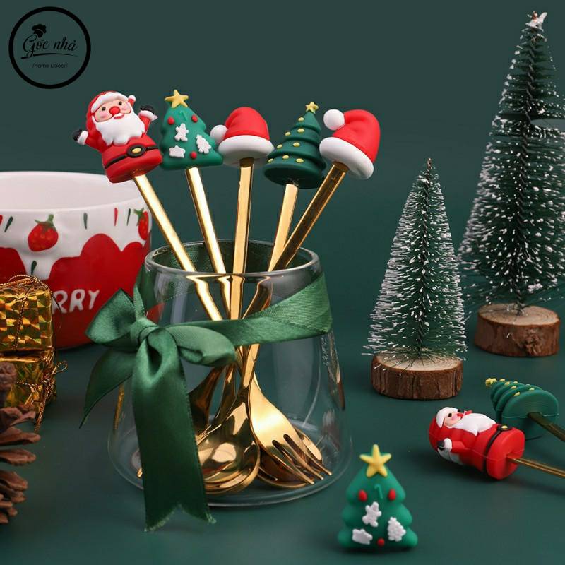 Set muỗng/nĩa quà tặng Xmas