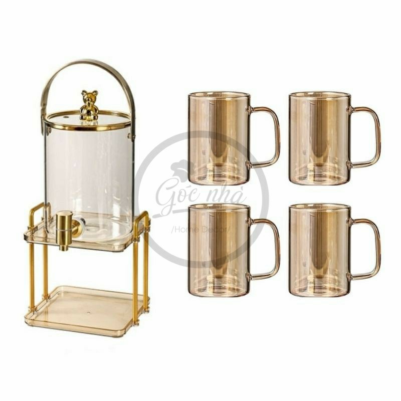 Set bình 3.6l Teddy bear Newstyle