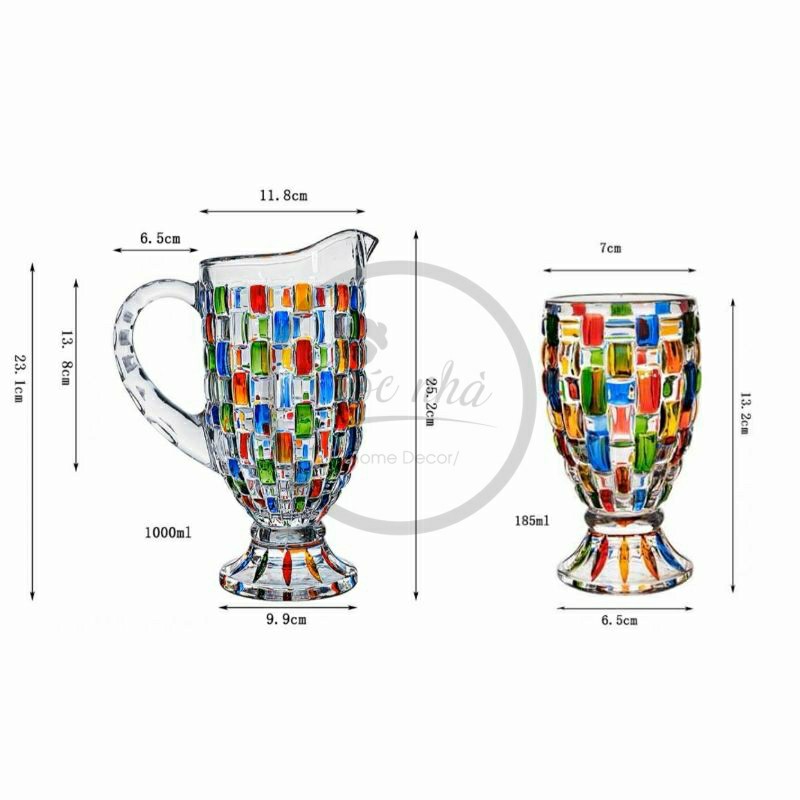 Set Bình PHA LÊ PRAHA Cao Cấp