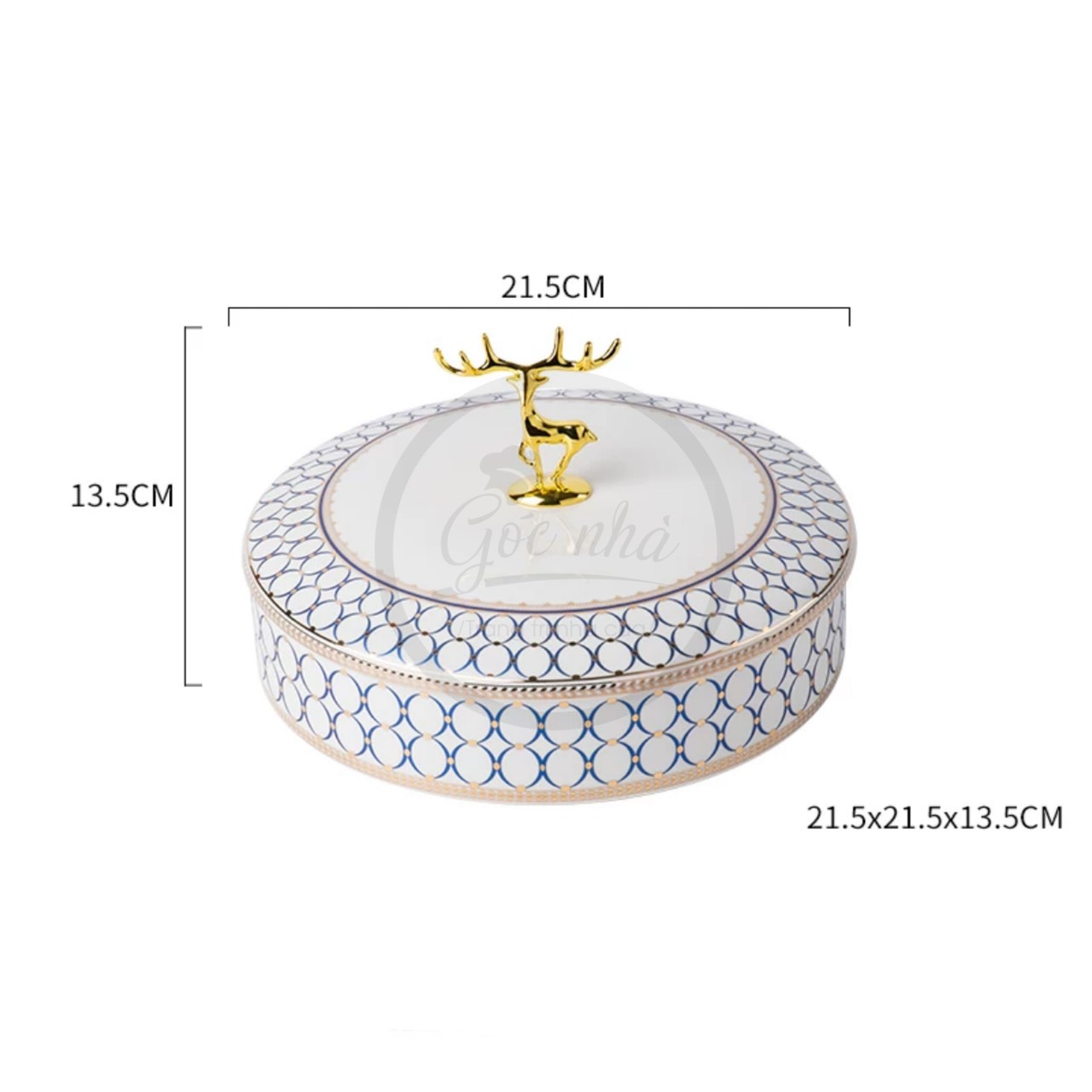 Khay mứt sứ Royal