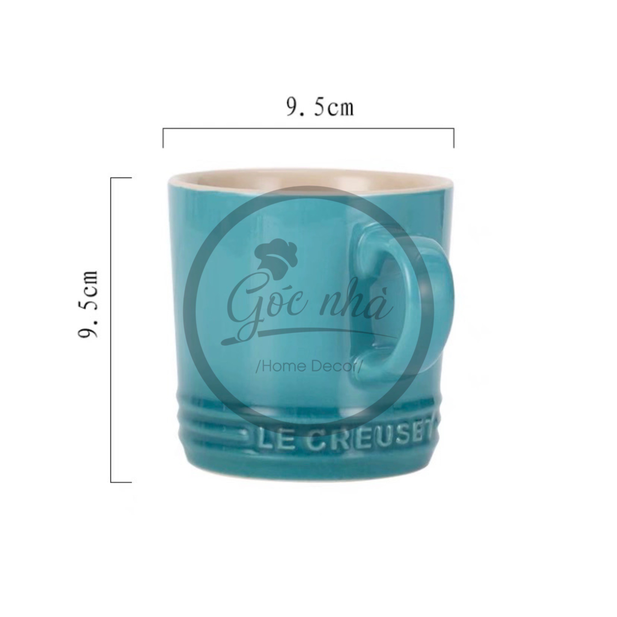 Ly/cốc sứ có quai Rainbow