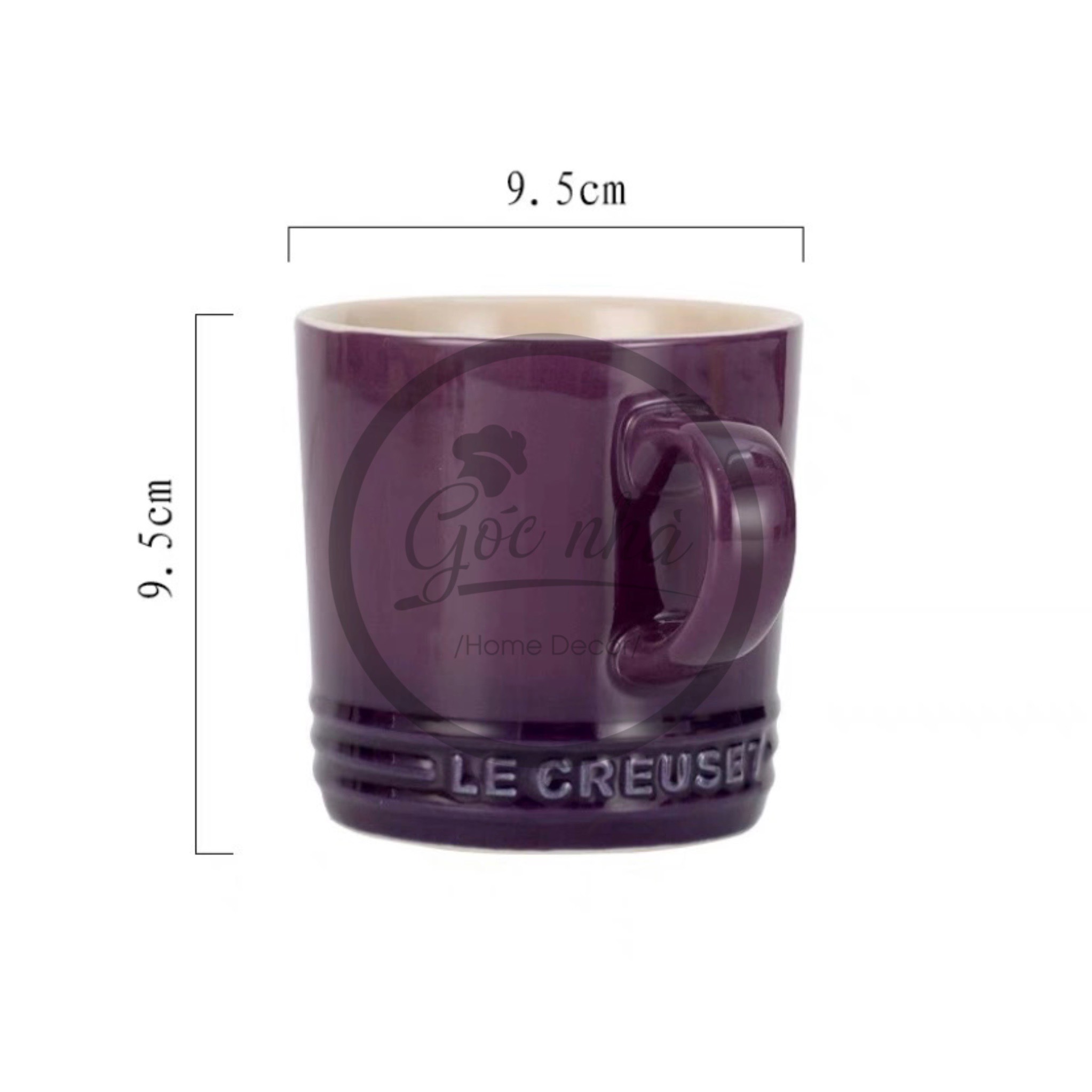 Ly/cốc sứ có quai Rainbow