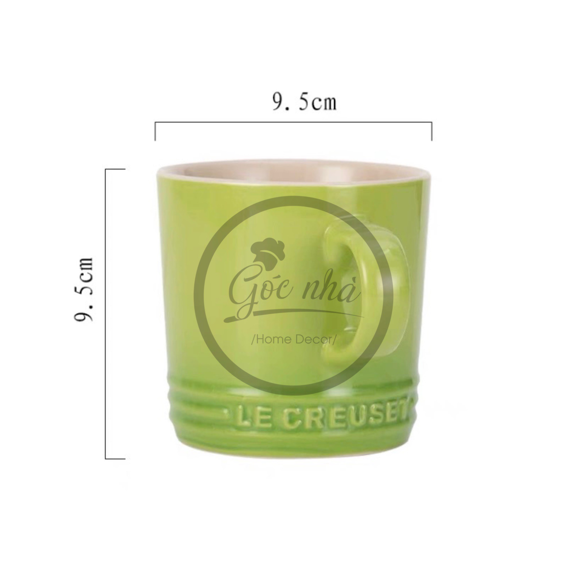 Ly/cốc sứ có quai Rainbow