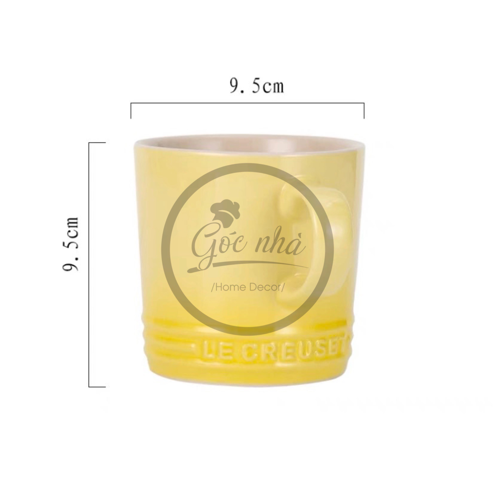 Ly/cốc sứ có quai Rainbow