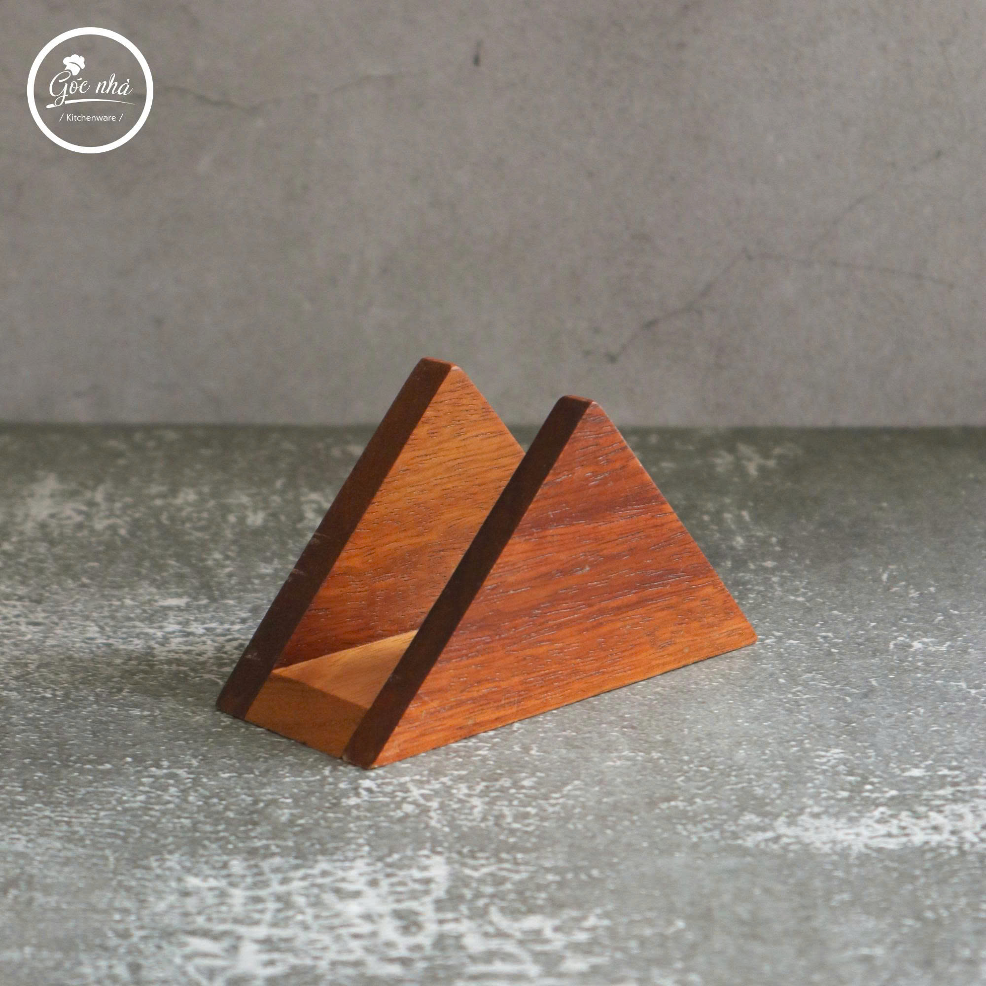Giá Gỗ Kẹp Khay Giấy