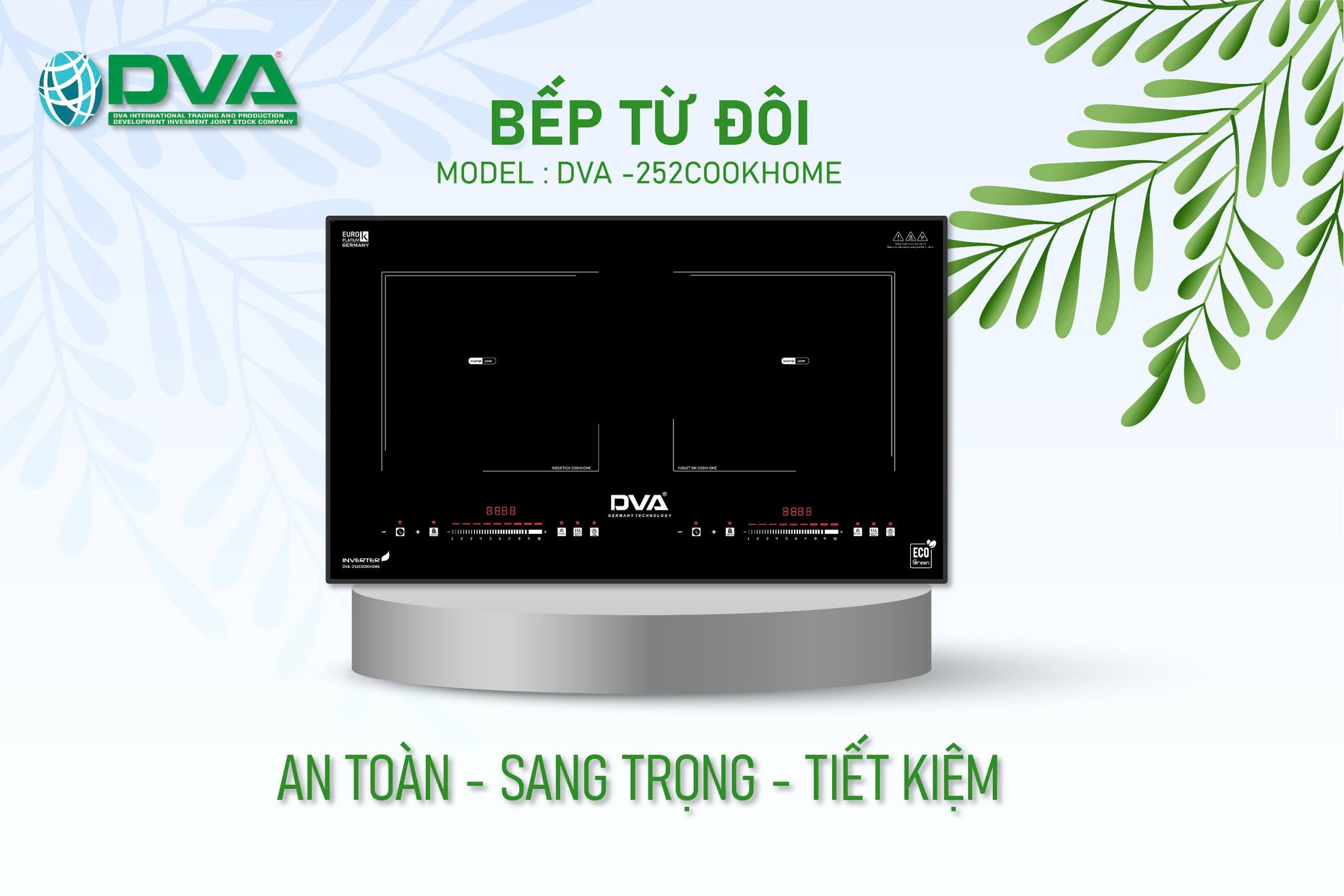 Bếp Từ Đôi DVA 252COOKHOME – Giải Pháp Nấu Ăn Hiện Đại Cho Gia Đình Việt
