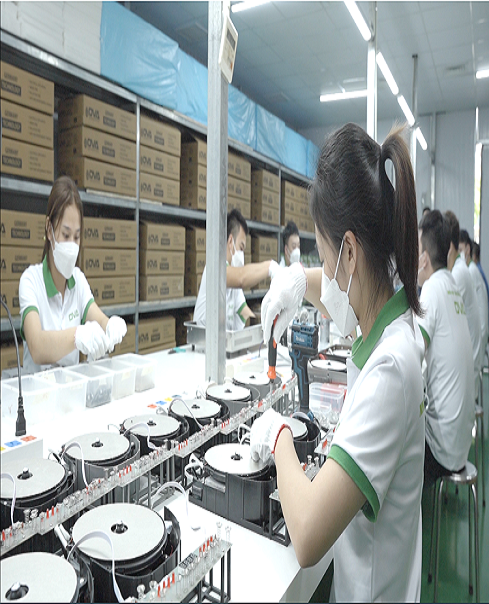 NHÀ MÁY SẢN XUẤT BẾP TỪ DVA