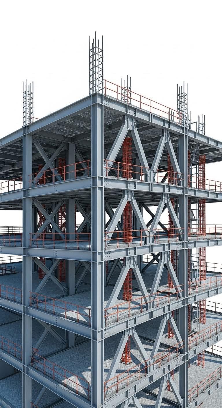 Nhà thép tiền chế hiện đại