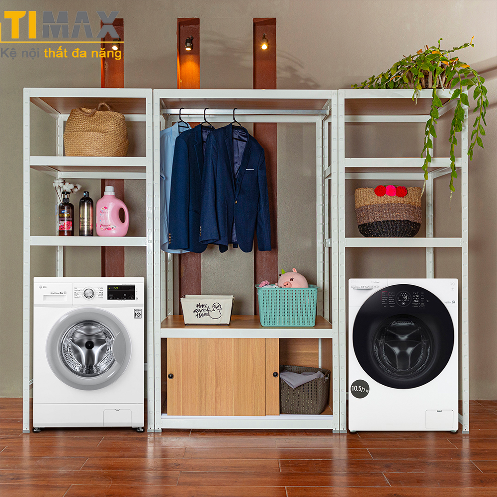 Tổ hợp kệ Phòng giặt 02