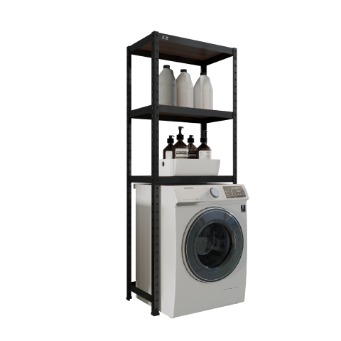 Kệ máy giặt 4 tầng - 3 mặt gỗ