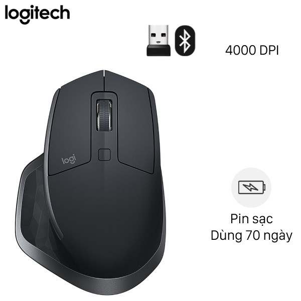 Chuột không dây Logitech MX Master 2S