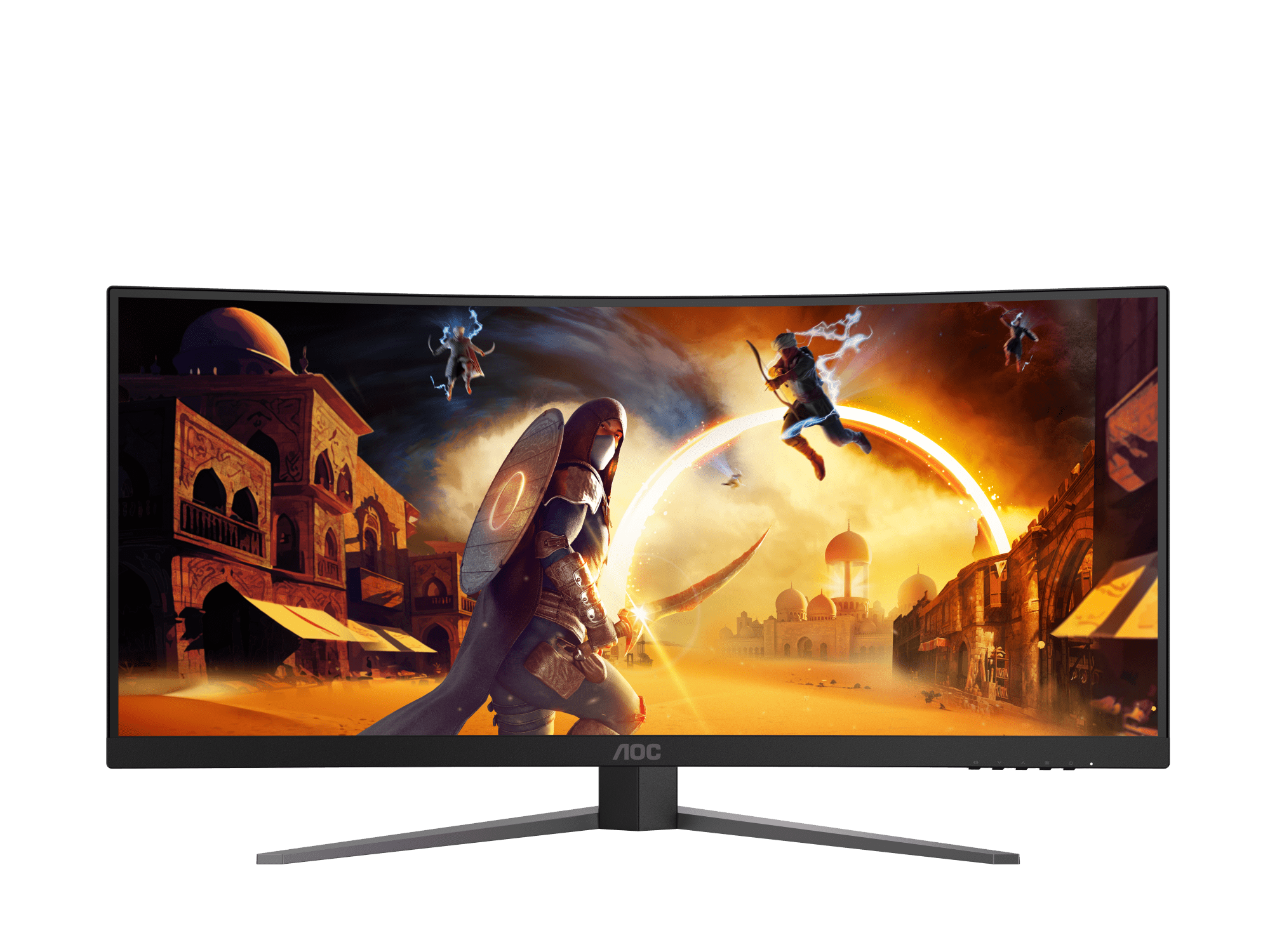 Màn hình cong Gaming AOC CU34G4 34 inch WQHD FAST VA 180Hz 0.5ms