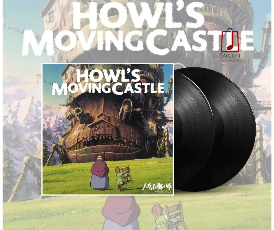 Joe Hisaishi Howl's Moving Castle Soundtrack 2LP