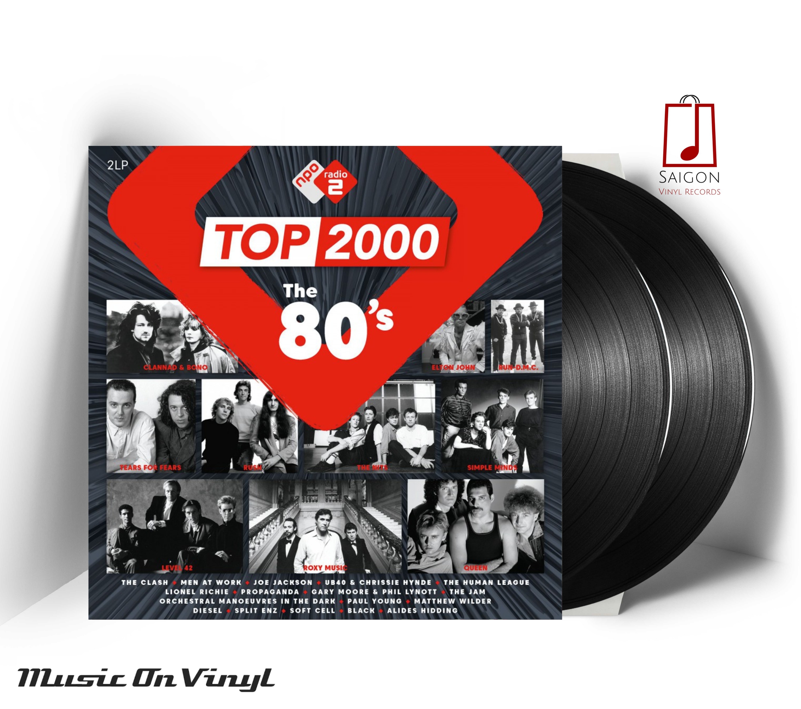 TOP 2000 - The 80's (2LP)