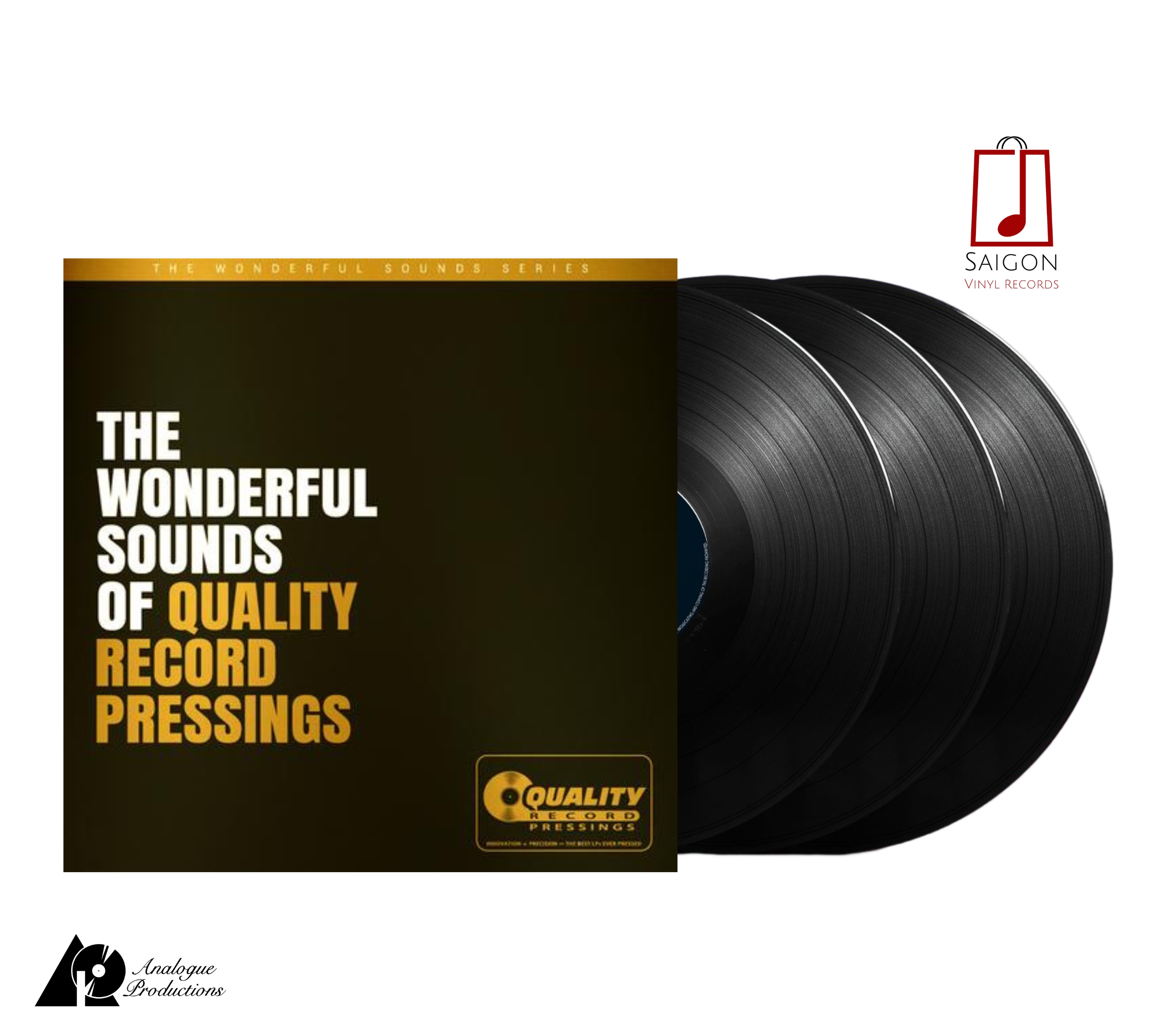 The Wonderful Sounds of Quality Record Pressings (AP) Saigon Vinyl Records