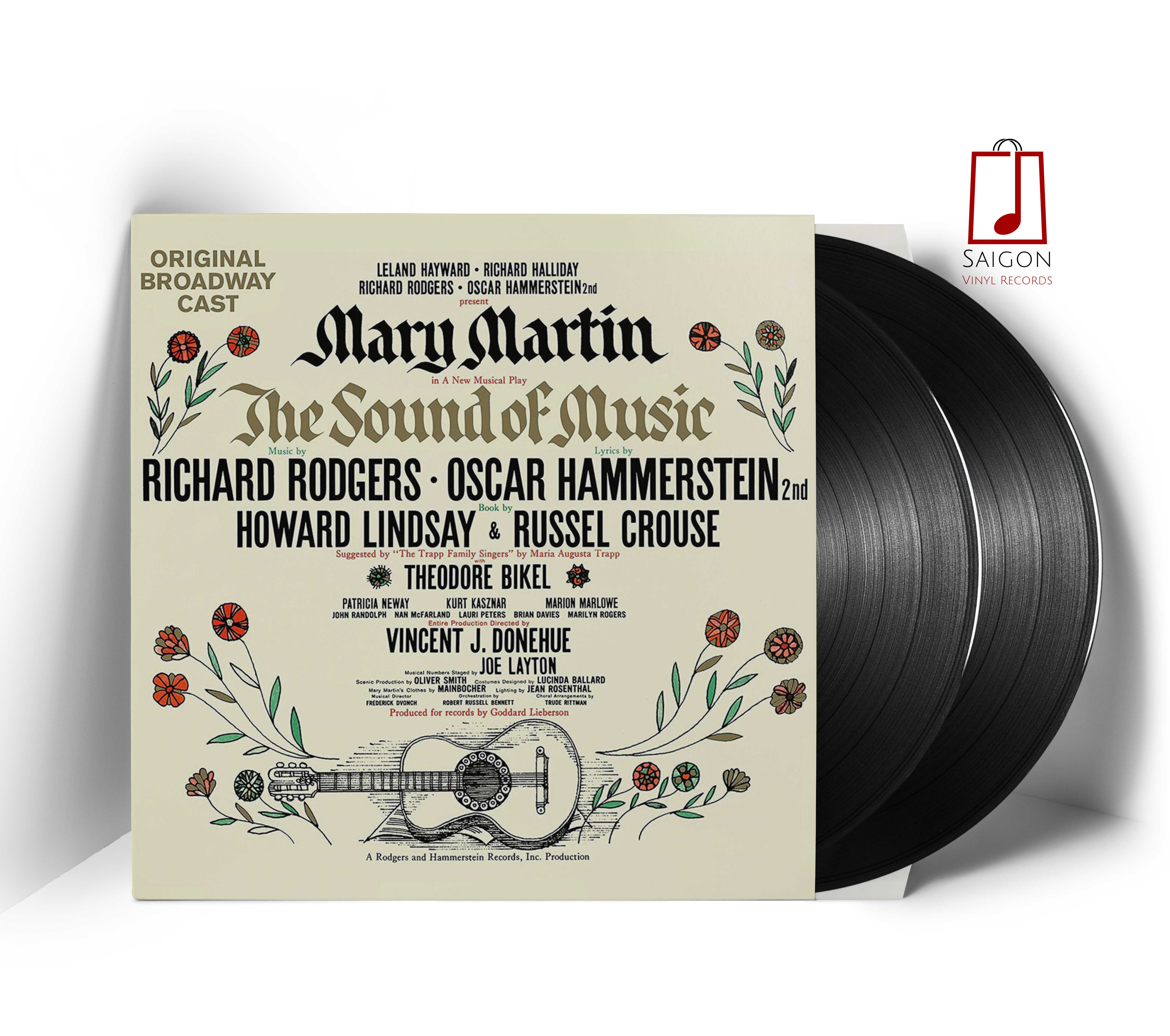 Sound of Music - Original Broadway Cast Recording Saigon Vinyl Records