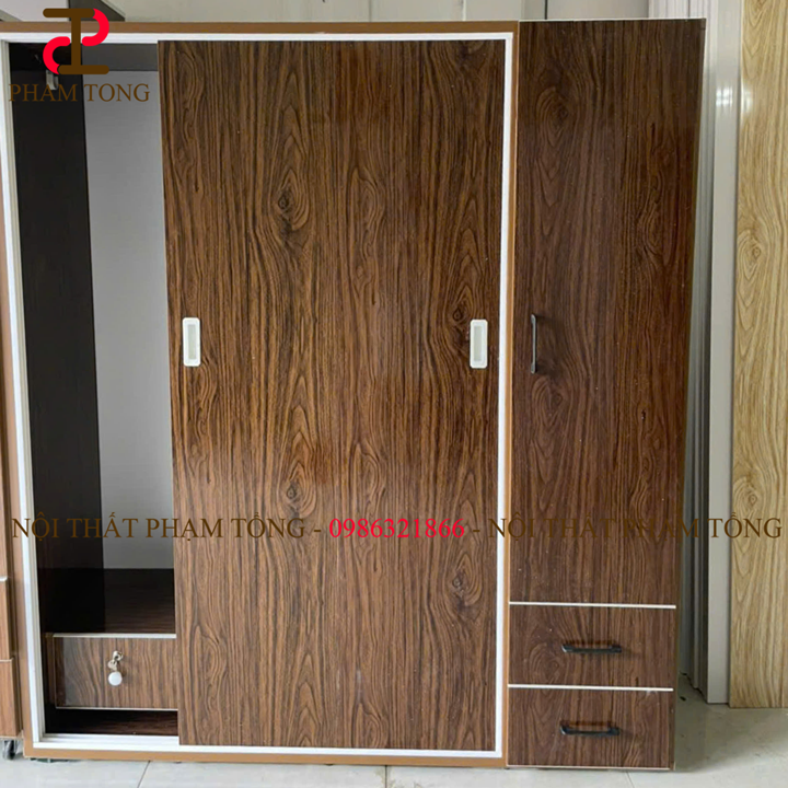 Tủ quần áo cửa lùa 4 cánh bán chạy