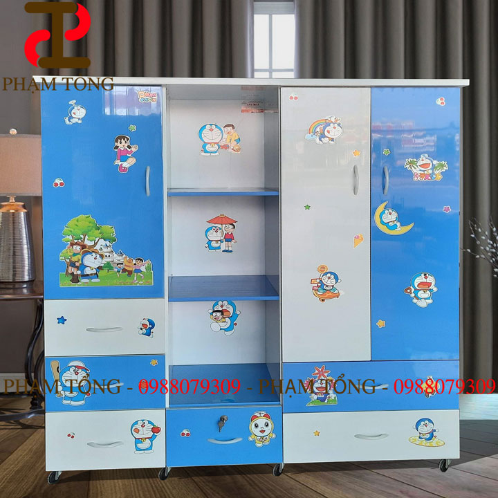 Tủ quần áo trẻ em nhựa đài loan có khóa