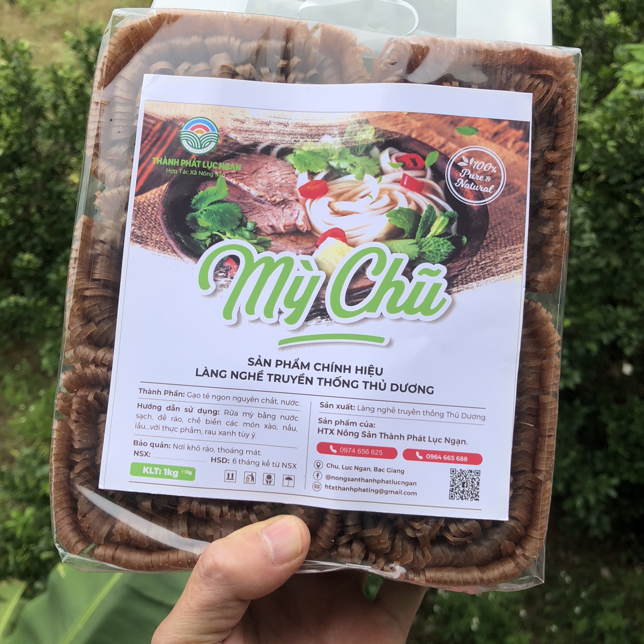 Mỳ Chũ( Mỳ gạo trắng)