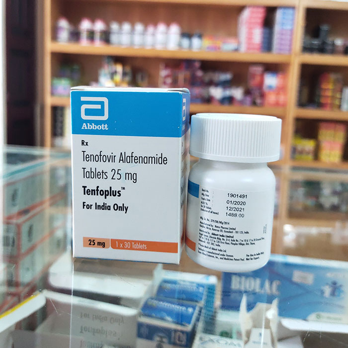 Tenfoplus 25mg Abbott 30 viên – Thuốc điều trị HIV