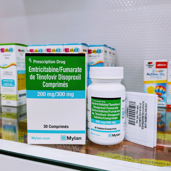 Emtricitabine Tenofovir 200mg/300mg (Ricovir Em) 30 viên – Thuốc điều trị phơi nhiễm HIV