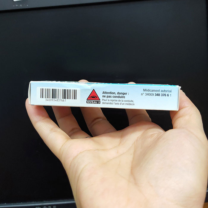 Thuốc an thần Alprazolam 0.25mg Mylan Hộp 30 viên
