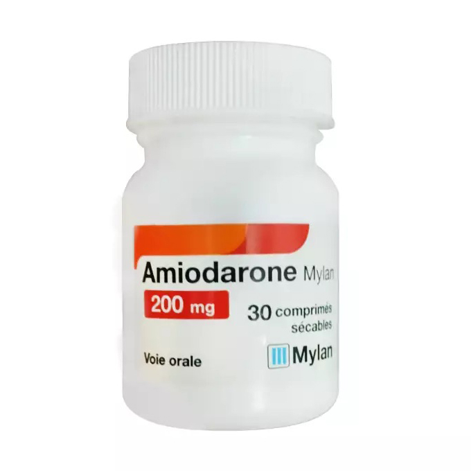 Amiodarone Mylan 200mg 30 viên – Chống loạn nhịp tim