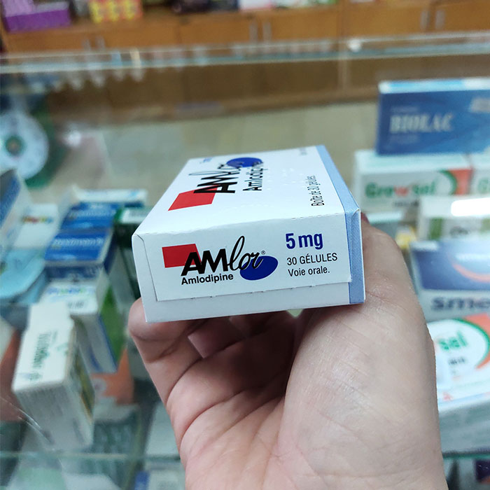 Thuốc Amlor Cap 5mg, Hộp 30 viên