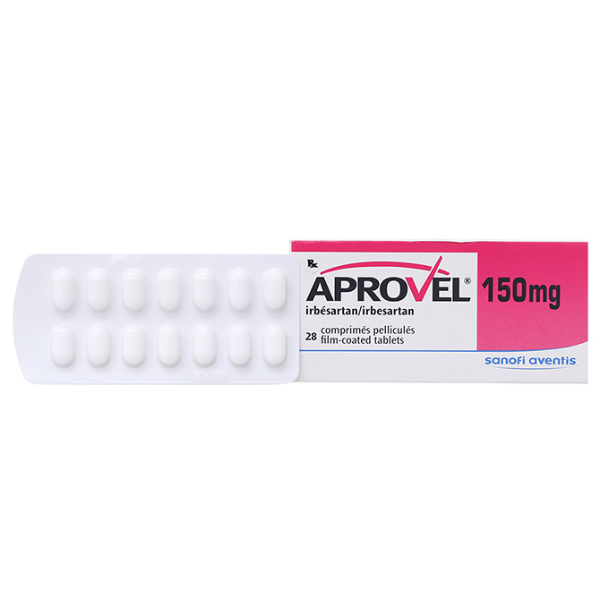 Aprovel 150mg Sanofi 3 vỉ x 30 viên