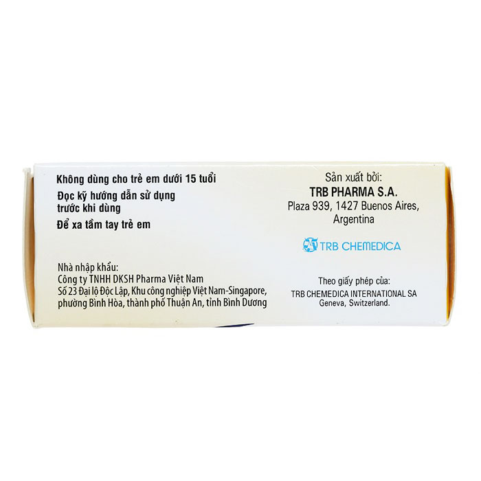 Artrodar 50mg TRB Chemedica 3 vỉ x 10 viên