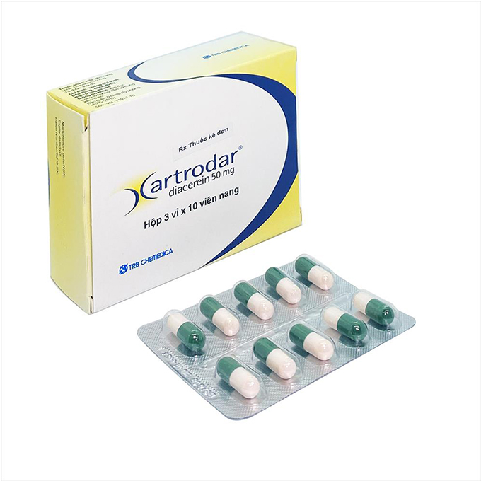 Artrodar 50mg TRB Chemedica 3 vỉ x 10 viên