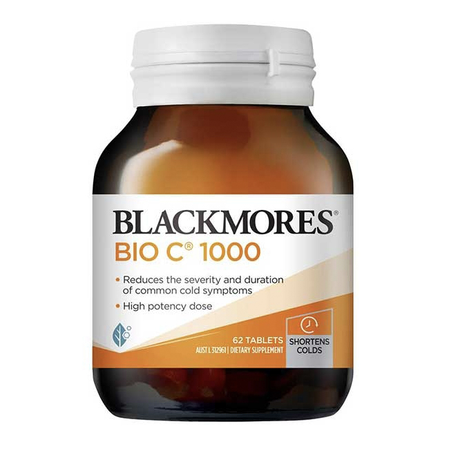 Viên uống bổ sung Vitamin C Blackmores Bio C 1000mg, hộp 62 viên