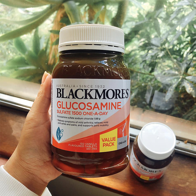 Viên uống bổ khớp Blackmores Glucosamine Sulfate 1500 One-A-Day, hộp 150 viên