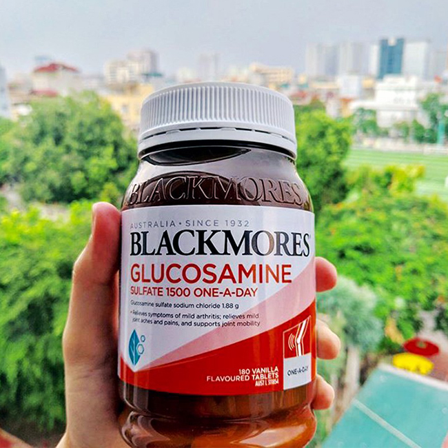 Viên uống bổ khớp Blackmores Glucosamine Sulfate 1500 One-A-Day, hộp 180 viên