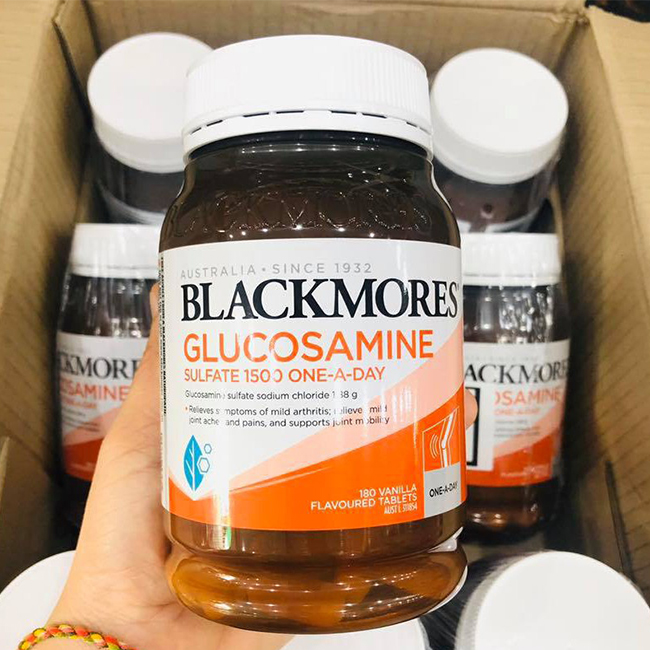 Viên uống bổ khớp Blackmores Glucosamine Sulfate 1500 One-A-Day, hộp 180 viên