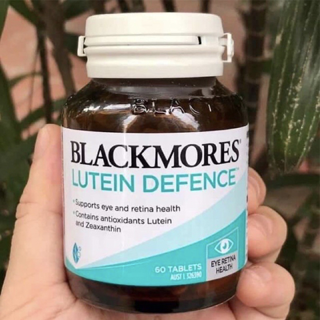 Viên uống bổ mắt Blackmores Lutein Defence, hộp 60 viên