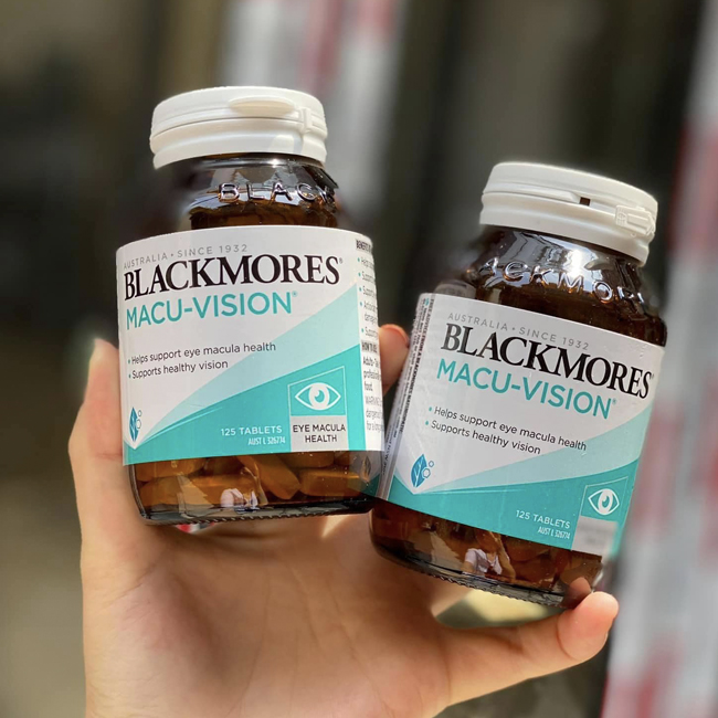 Viên uống bổ mắt Blackmores Macu Vision hộp 125 viên