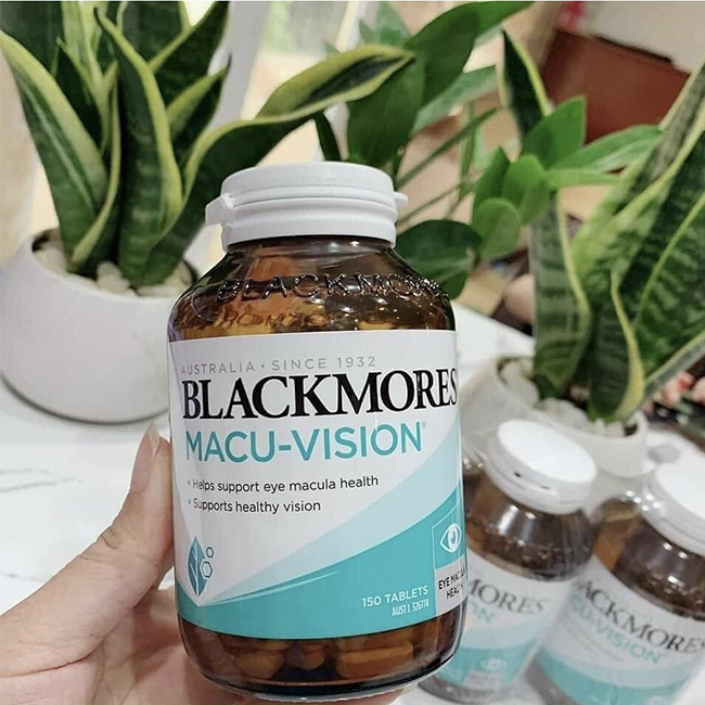 Viên uống bổ mắt Blackmores Macu Vision hộp 125 viên