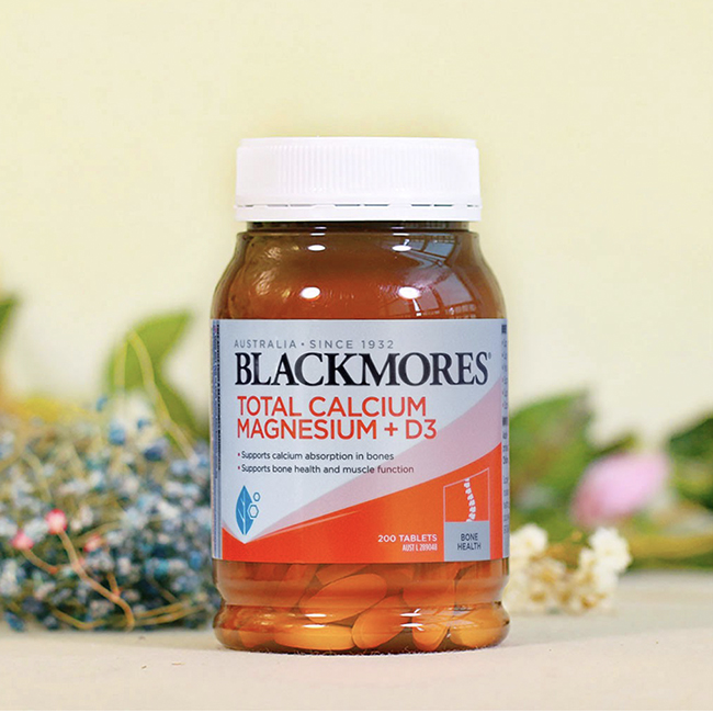 Viên uống Blackmores Total Calcium & Magnesium + D3, hộp 200 viên
