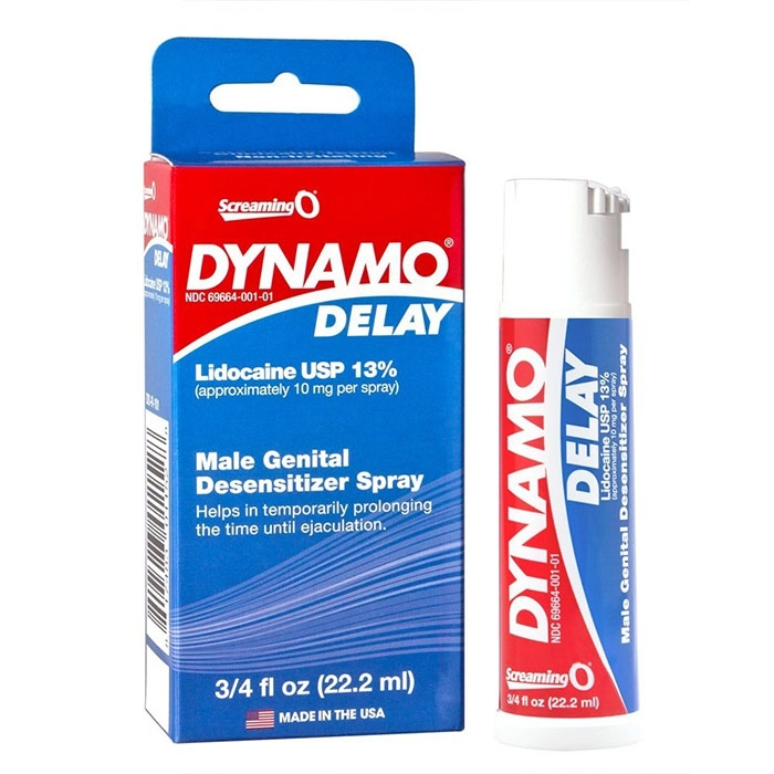 Chai xịt kéo dài thời gian quan hệ Dynamo Delay USA, Chai 22.2 ml