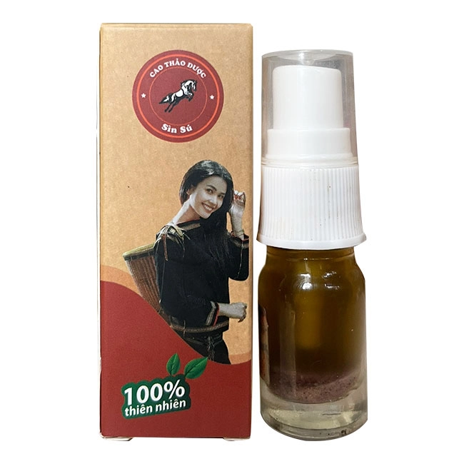 Combo Chai xịt Sìn sú Ê Đê 5ml và 3 viên kẹo sâm Hamer Mỹ