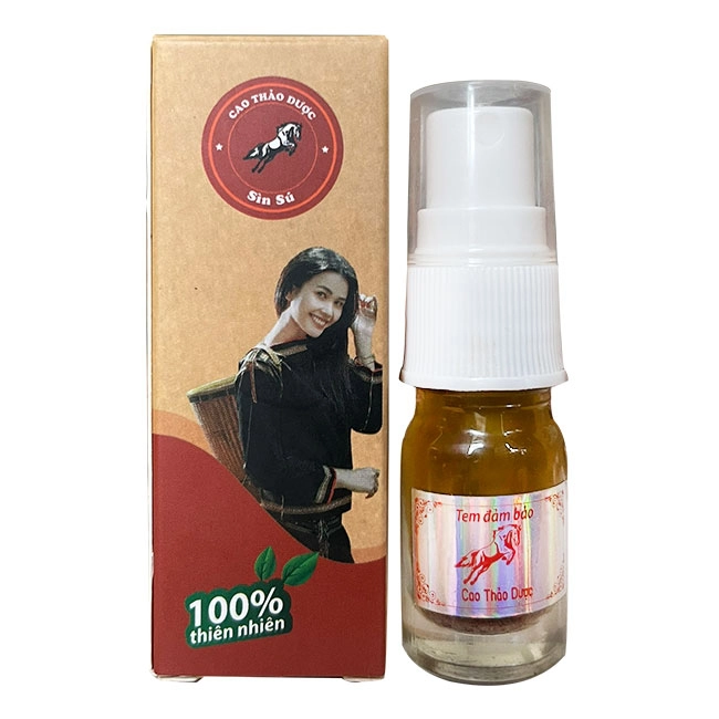 Combo Chai xịt Sìn sú Ê Đê 5ml và 3 viên kẹo sâm Hamer Mỹ