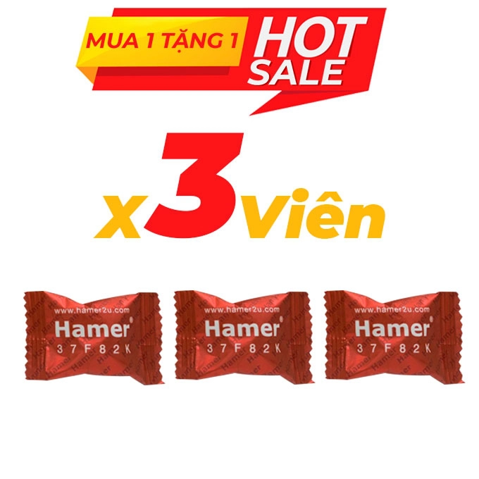 Combo Chai xịt Sìn sú Ê Đê 5ml và 3 viên kẹo sâm Hamer Mỹ